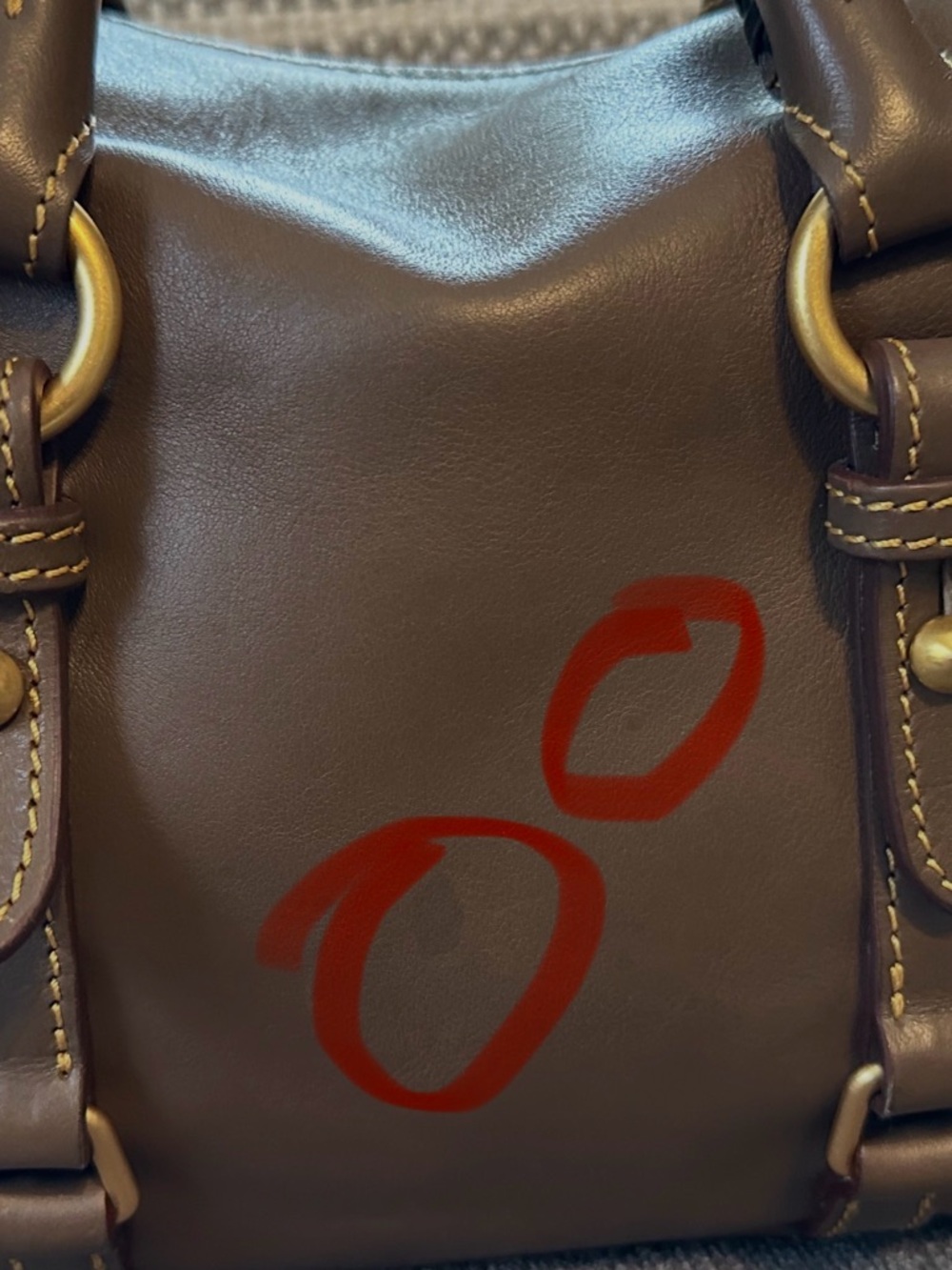 Dooney & Bourke Florentine Satchel in color Elephant - Will Include Chain - Picture 8 of 8